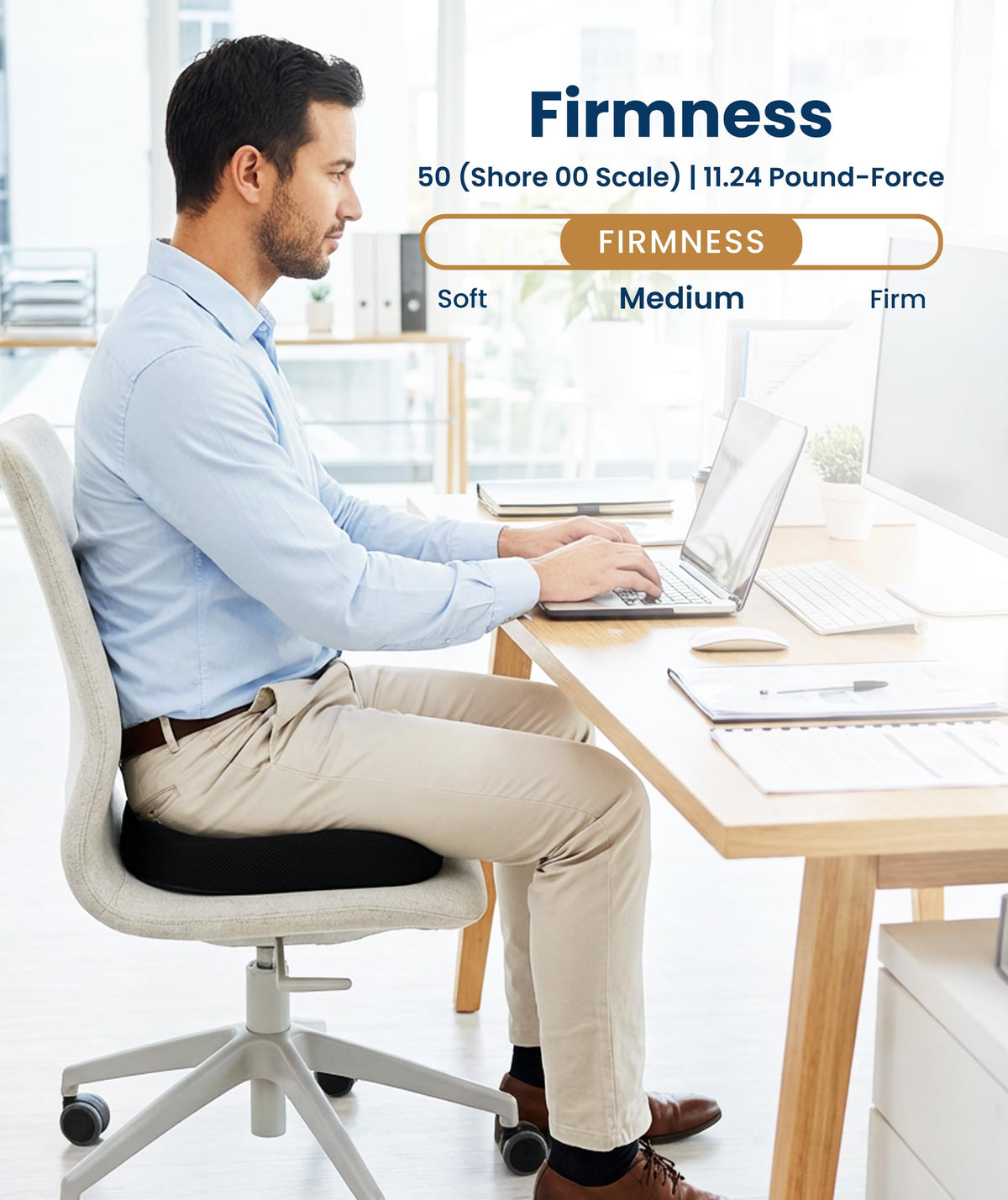 Everlasting Comfort Doctor Recommended Memory Foam Seat
